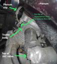 Cleaning the IAC Valve for the Saab 900s and N900NG