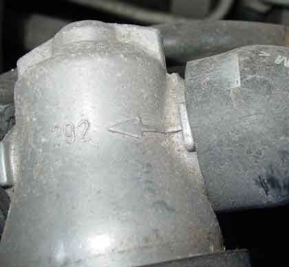 Saab 900s | A closeup of the upper end of the IAC